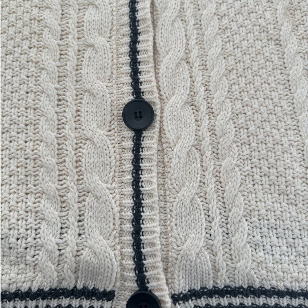 Taylor Swift | The Cardigan 2020 Folklore cream cable knit sweater | size XL/2XL - Picture 4 of 9